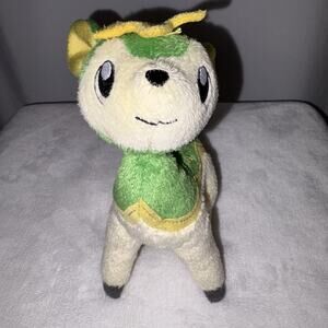 Pokemon DEERLING Summer Green Plush Figure Jakks Pacific 2011 Stuffed Animal